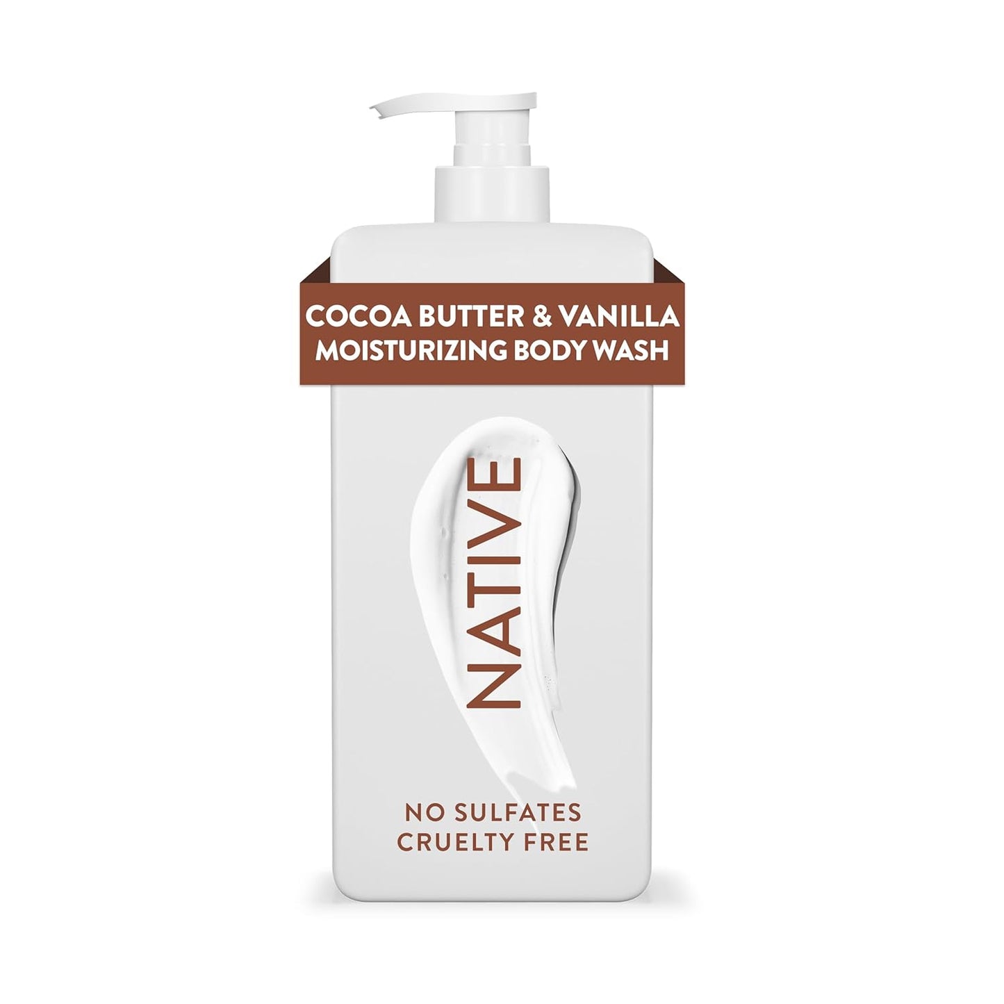 Moisturizing Body Wash Contains Naturally Derived Ingredients | for Women & Men, Sulfate, Paraben, & Dye Free Leaving Skin Soft and Hydrated | Shea Butter & Almond 18 Oz