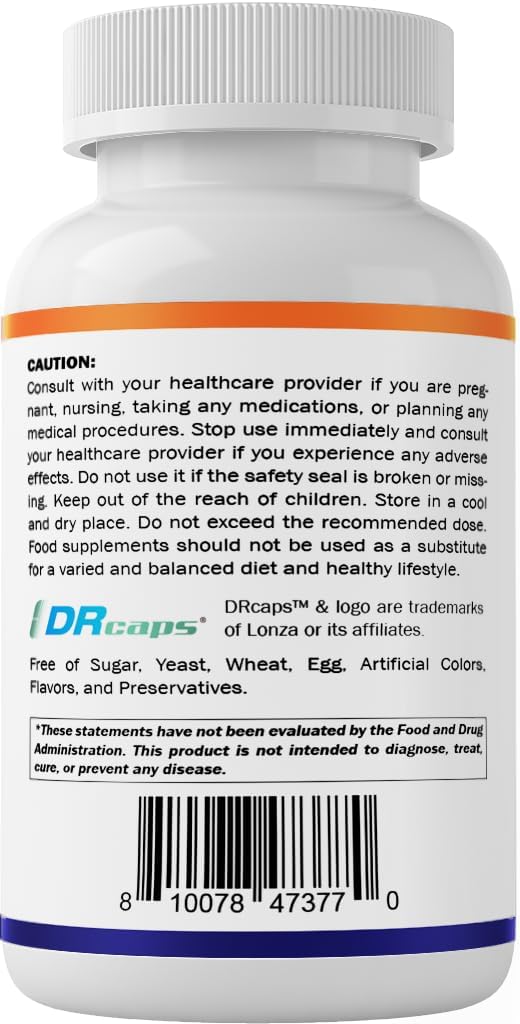 Lactobacillus Reuteri Complex – 22 Billion CFU per Delayed Release Capsule – 60 Capsules – Digestive & Gut Health Support – with Prebiotic Inulin Fiber