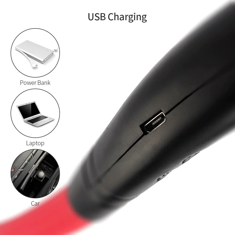 Mini Usb Rechargeable Portable Hanging Neckband Fan