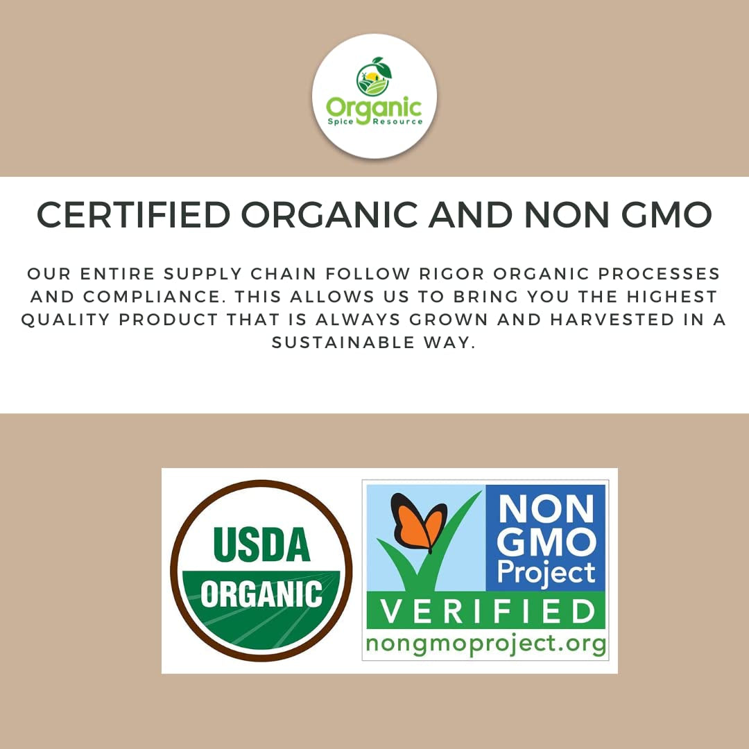 Organic Turmeric Powder W/Curcumin | 16Oz or 454G | USDA Organics and Non-Gmo | 100% Raw and Natural by OSR
