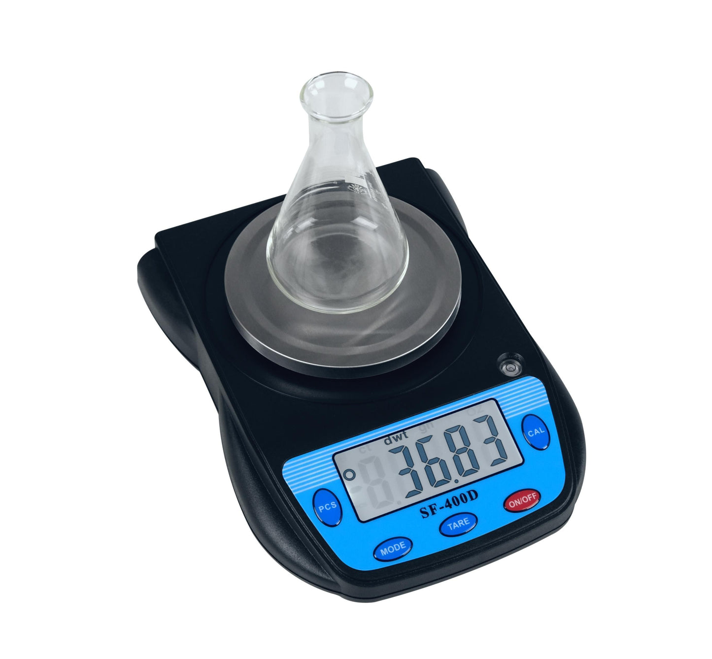 Ounce Carat and Gram Scale 0.01G Accuracy Electronic Scale Science Digital Scale Lab Balance LCD 600G Capacity USB Charger and AC DC Adapter Included
