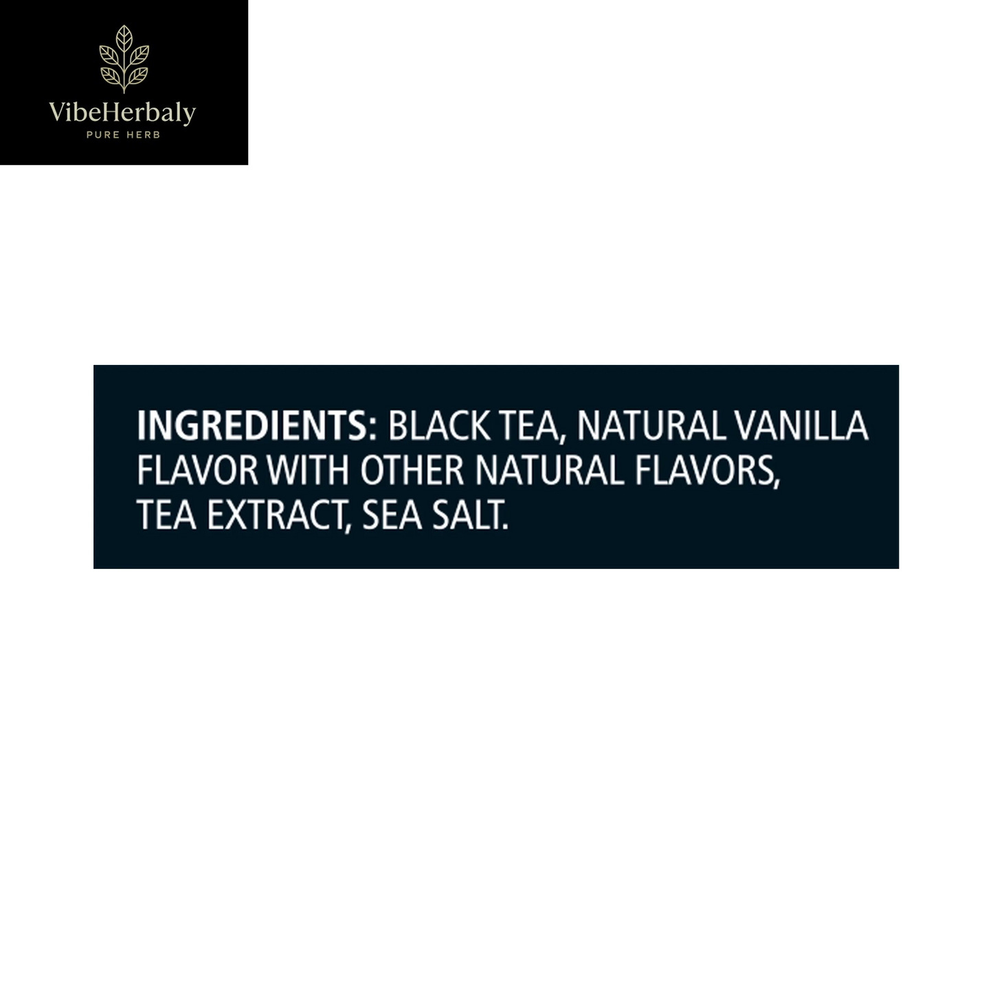 High Caffeine Energy Black Tea Bags (12 Count)