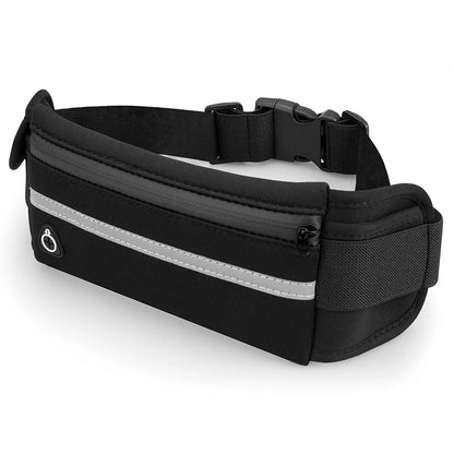 Jupitergear Sports Running Belt and Travel Fanny Pack for Jogging, Cycling and Outdoors with Water Resistant Pockets