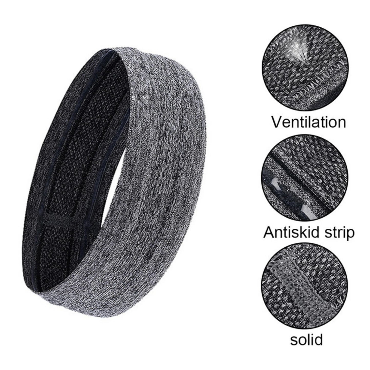 Jupitergear Sport and Fitness Sweat Wicking Fitness Headband for Yoga, Running and Exercise