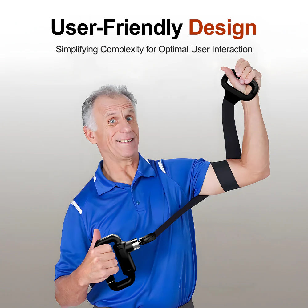 Best Selling Fascia Massager with Waist Belt - 6-Speed Deep Muscle Massager, Portable Fitness and Relaxation Therapy Equipment