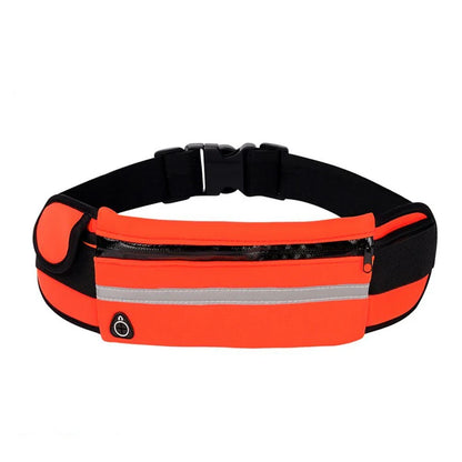 Jupitergear Sports Running Belt and Travel Fanny Pack for Jogging, Cycling and Outdoors with Water Resistant Pockets