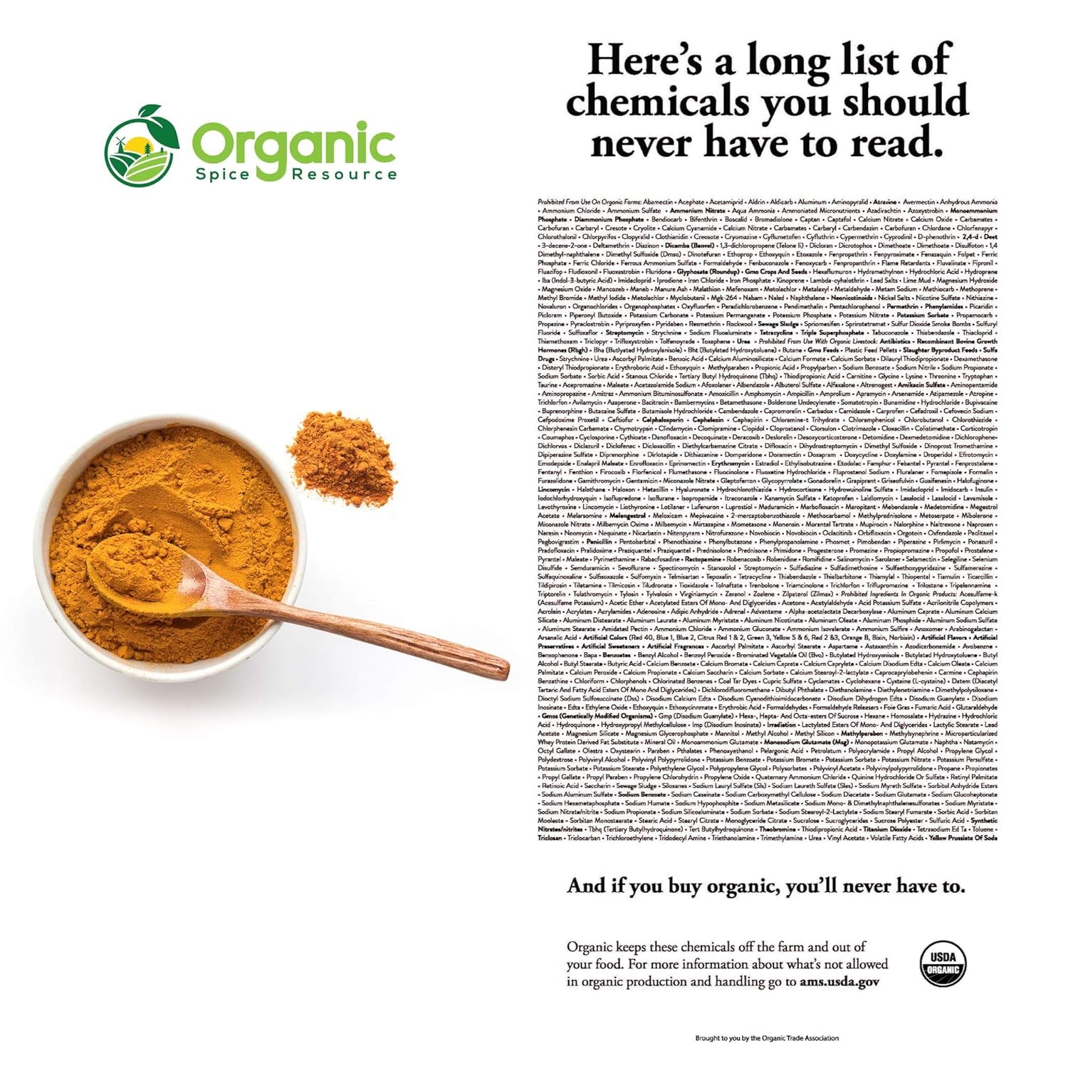 Organic Turmeric Powder W/Curcumin | 16Oz or 454G | USDA Organics and Non-Gmo | 100% Raw and Natural by OSR