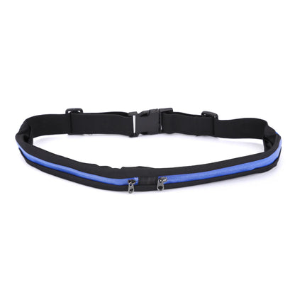 Jupitergear Dual Pocket Running Belt Sports and Travel Fanny Pack for Jogging, Cycling and Outdoors