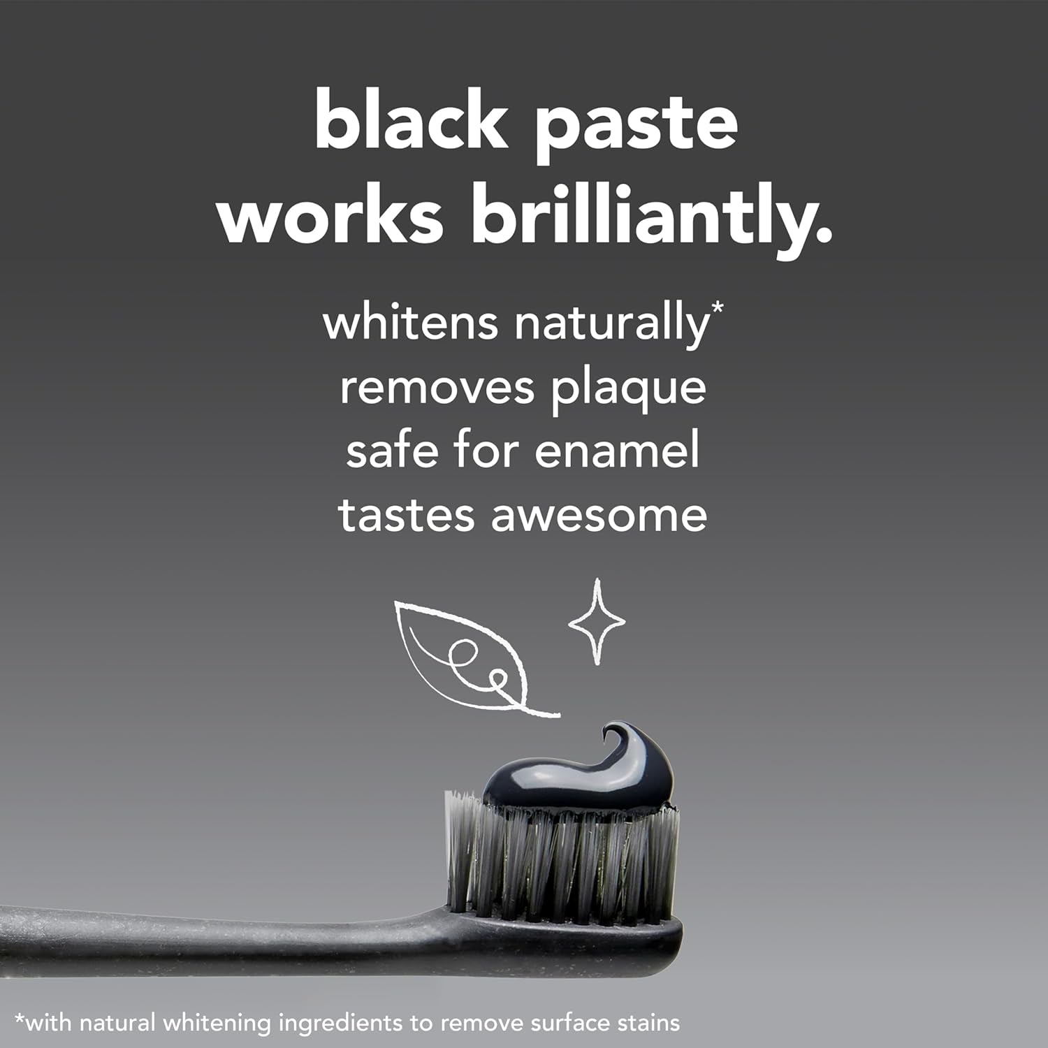 Activated Charcoal Toothpaste, Fluoride Free with Activated Charcoal, Teeth Whitening Toothpaste with Fresh Mint and Coconut Oil, No SLS, Vegan, Gluten Free, 3 Pack, 4 OZ Tubes