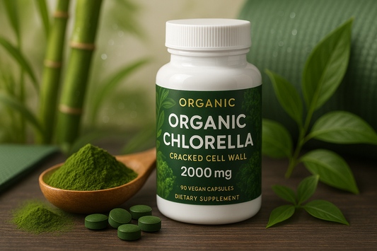 For my herbal shopify store, I really need to boost sales. I need customer trust. I need repeat customers. I need an image for each herb that will draw in customers of all types. The compulsive buyers, the TikTok buyers, the upscale buyers, older generation, younger generation, the cheap buyers, the wealthy buyers, upper class buyers. For the herb, Organic Chlorella Cracked Cell Wall 2000 mg in capsule form