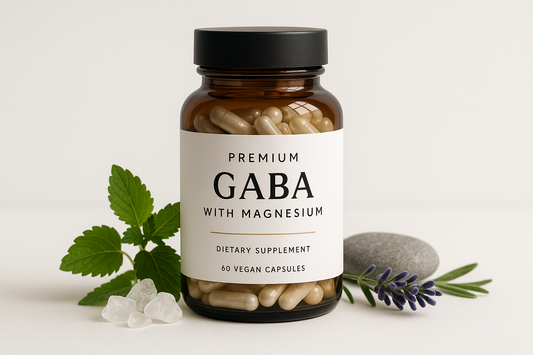 For my herbal shopify store, I really need to boost sales. I need customer trust. I need repeat customers. I need an image for each herb that will draw in customers of all types. The compulsive buyers, the TikTok buyers, the upscale buyers, older generation, younger generation, the cheap buyers, the wealthy buyers, upper class buyers. For the herb, GABA with Magnesium in capsule form