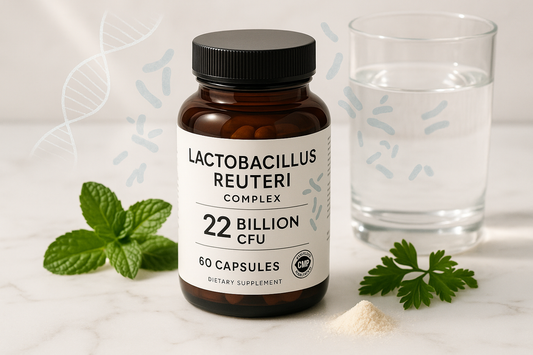 For my herbal shopify store, I really need to boost sales. I need customer trust. I need repeat customers. I need an image for each herb that will draw in customers of all types. The compulsive buyers, the TikTok buyers, the upscale buyers, older generation, younger generation, the cheap buyers, the wealthy buyers, upper class buyers. For the herb, Lactobacillus Reuteri Complex – 22 Billion CFU per Delayed Release Capsule – 60 Capsules – Digestive & Gut Health Support – with Prebiotic Inulin Fiber