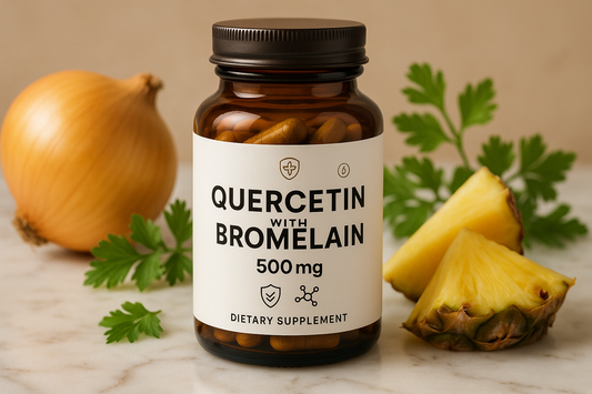For my herbal shopify store, I really need to boost sales. I need customer trust. I need repeat customers. I need an image for each herb that will draw in customers of all types. The compulsive buyers, the TikTok buyers, the upscale buyers, older generation, younger generation, the cheap buyers, the wealthy buyers, upper class buyers. For the herb, Quercetin with Bromelain 500mg in capsule form