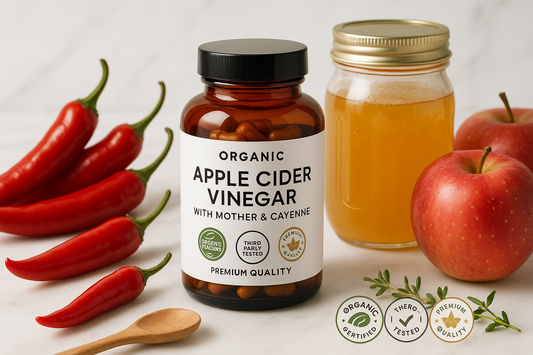 For my herbal shopify store, I really need to boost sales. I need customer trust. I need repeat customers. I need an image for each herb that will draw in customers of all types. The compulsive buyers, the TikTok buyers, the upscale buyers, older generation, younger generation, the cheap buyers, the wealthy buyers, upper class buyers. For the herb, Organic Apple Cider Vinegar with Mother and Organic Cayenne 650 mg in capsule form