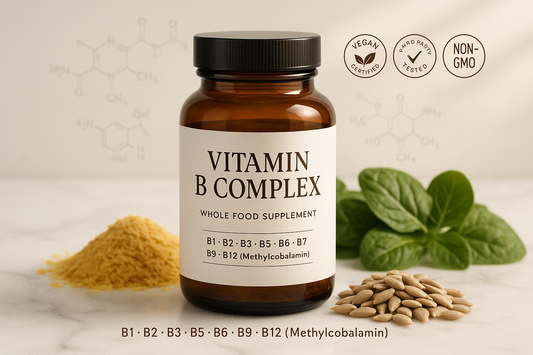 For my herbal shopify store, I really need to boost sales. I need customer trust. I need repeat customers. I need an image for each herb that will draw in customers of all types. The compulsive buyers, the TikTok buyers, the upscale buyers, older generation, younger generation, the cheap buyers, the wealthy buyers, upper class buyers. For the herb, Vitamin B Complex - B Vitamins Whole Food Supplement, B12 Methylcobalamin, B1, B2, B3, B5, B6, B7, B9, Vegan