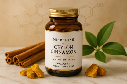 For my herbal shopify store, I really need to boost sales. I need customer trust. I need repeat customers. I need an image for each herb that will draw in customers of all types. The compulsive buyers, the TikTok buyers, the upscale buyers, older generation, younger generation, the cheap buyers, the wealthy buyers, upper class buyers. For the herb, Berberine + Ceylon Cinnamon in capsule form
