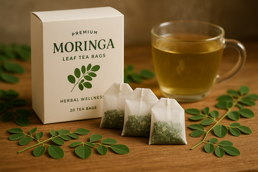 For my herbal shopify store, I really need to boost sales. I need customer trust. I need repeat customers. I need an image for each herb that will draw in customers of all types. The compulsive buyers, the TikTok buyers, the upscale buyers, older generation, younger generation, the cheap buyers, the wealthy buyers, upper class buyers. For the herb, Moringa Leaf Tea Bags