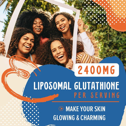 3-Pack 2400Mg Liposomal Glutathione - Glutathione Supplement (180 SOFTGELS)