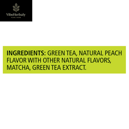 High Caffeine Energy Green Tea Bags (12 Count)
