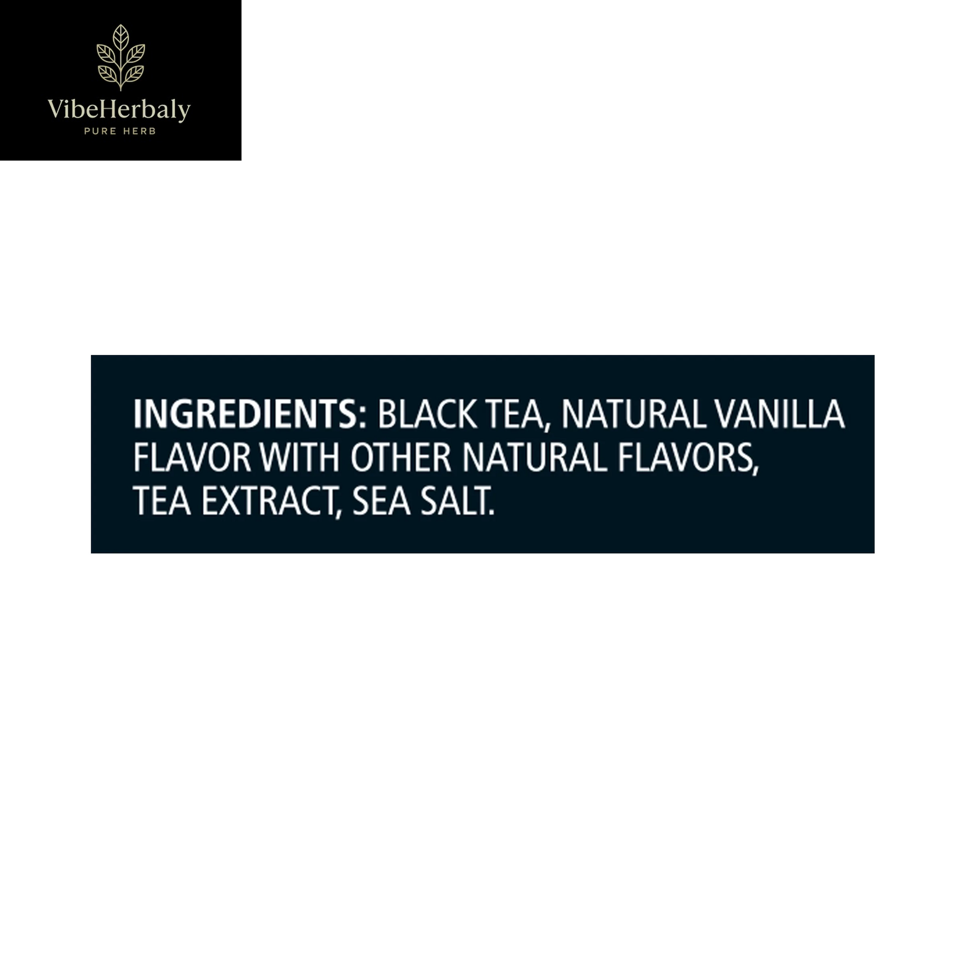 High Caffeine Energy Black Tea Bags (12 Count)